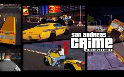 San Andreas crime simulator Game 2017 [ВЗЛОМ: много денег] скриншот 2