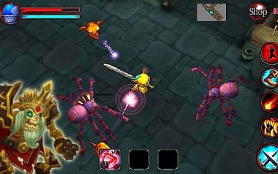 Mini Dungeon - Action RPG [ВЗЛОМ: золото/камни] скриншот 2