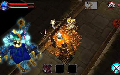 Mini Dungeon - Action RPG [ВЗЛОМ: золото/камни] скриншот 5