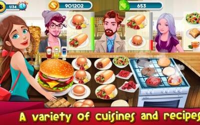 Скачать Кулинарные игры Кухня Кулинария Шеф-повар Мастер [ВЗЛОМ: монеты/жизни/камни] 1.21