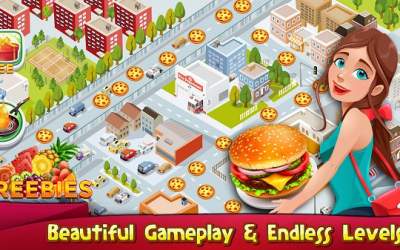 Кулинарные игры Кухня Кулинария Шеф-повар Мастер [ВЗЛОМ: монеты/жизни/камни] 1.21 скриншот 1