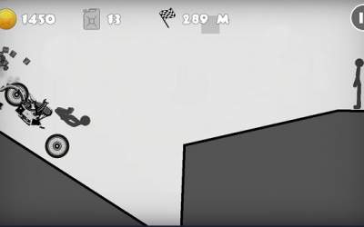 Stickman Racer Road Draw скриншот 2