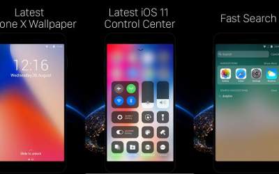 Скачать Launcher for iOS: New iPhone X ios 11 Style Theme