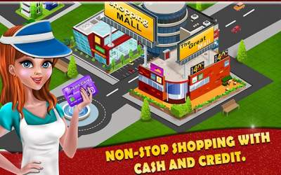 Shopping Mall Cashier Girl [ВЗЛОМ: много денег] скриншот 1