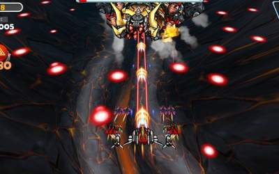 Shooting Sky - Alien Attack Shooter [ВЗЛОМ: Много денег] скриншот 4