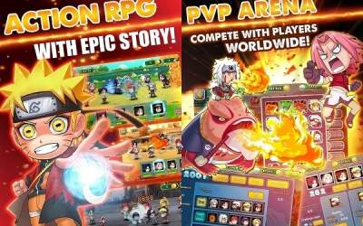Скачать Ninja Rebirth - Monster Legend для Андроид скриншот 1