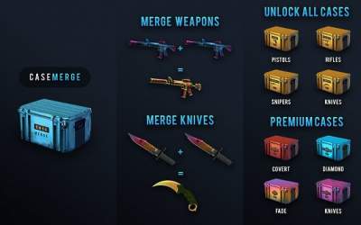 Case Merge - Case Simulator, Opener & Upgrader скриншот 1