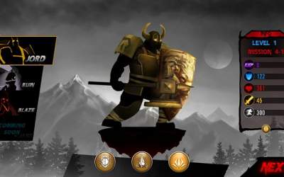 Shadow Stickman: Dark rising – Ninja warriors [ВЗЛОМ: Много денег] скриншот 1