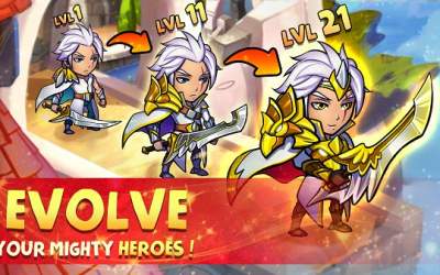 Mighty Party: Heroes Clash [ВЗЛОМ: Много денег] скриншот 2