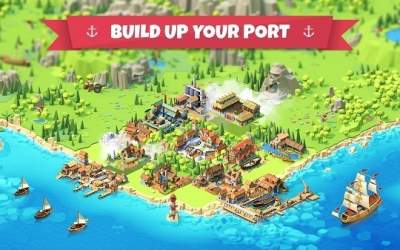 Скачать Морской порт - Исследуй, Собирай и Торгуй