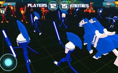 Wars of Star: Stick Warriors [ВЗЛОМ: Много монет / драгоценных камней] скриншот 4