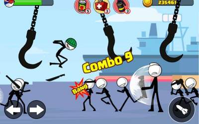 Скачать Stick soldier - Revenger - stickman warriors [ВЗЛОМ: деньги]