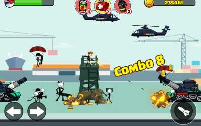 Stick soldier - Revenger - stickman warriors [ВЗЛОМ: деньги] скриншот 2