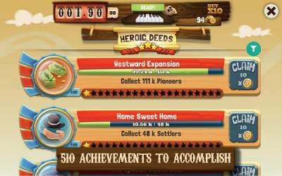 Скачать Wild West Saga: Idle Tycoon, Tap Incremental Game [ВЗЛОМ: деньги]