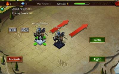 War of Gods:DESTINED [ВЗЛОМ: режим бога] скриншот 1