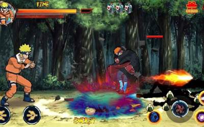 Ninja shinobi Ultimate battle Storm [ВЗЛОМ: много денег] скриншот 6