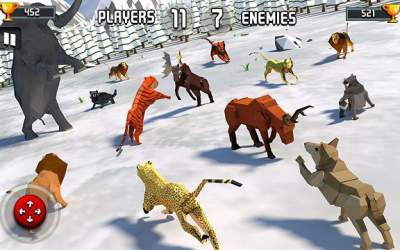 Animal Kingdom Battle Simulator 3D [ВЗЛОМ: драгоценные камни] скриншот 5
