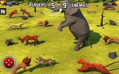 Animal Kingdom Battle Simulator 3D [ВЗЛОМ: драгоценные камни] скриншот 2