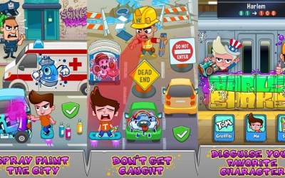 Городской вандал – Разрисуй стены и беги [ВЗЛОМ: Много денег] скриншот 1