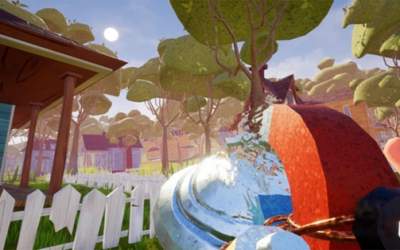 Hello Dog Of Neighbor Gameplay скриншот 2