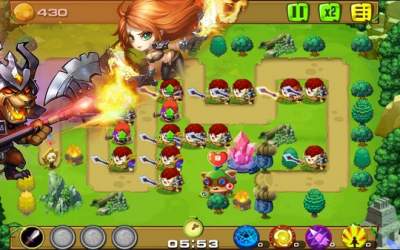 Скачать Legendary Wars Defense [ВЗЛОМ: золото/нет рекламы]