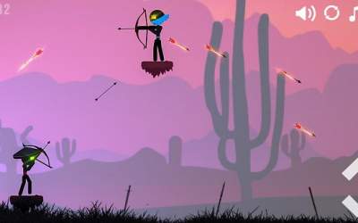 Stickman Ninja Archer Fight [ВЗЛОМ на деньги] 1.2 скриншот 2