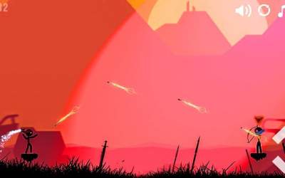 Stickman Ninja Archer Fight [ВЗЛОМ на деньги] 1.2 скриншот 1