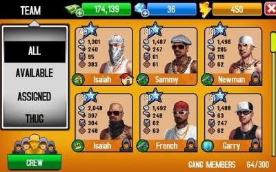 Gangstar City [ВЗЛОМ на деньги] 2.1.3 скриншот 8