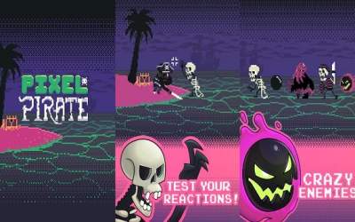 Скачать Pixel Pirate [ВЗЛОМ: золотые монеты] 1.4