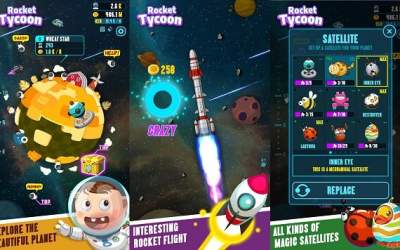 Rocket Tycoon [ВЗЛОМ: много денег] 1.0.1 скриншот 2