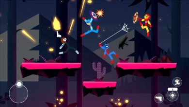 Скачать Supreme Stickman Warriors - дуэль на двоих 1.1