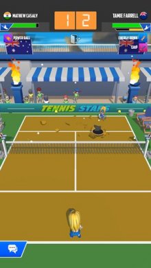 Tennis Stars: Ultimate Clash [ВЗЛОМ: заморозка противника] 0.98 скриншот 5