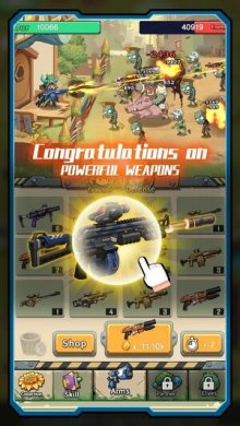 Zombies Battle-Plants Hunter [ВЗЛОМ: бриллианты] 1.0 скриншот 2