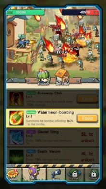 Скачать Zombies Battle-Plants Hunter [ВЗЛОМ: бриллианты] 1.0