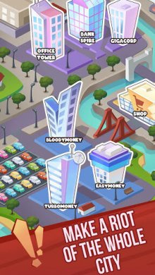 Скачать Office Riot - Funny Idle Simulator [ВЗЛОМ: золотые монеты] 0.9.38