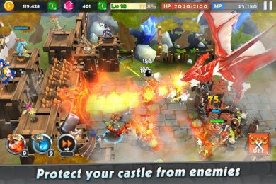 Castle Rush: Hero defender & Idle defense [ВЗЛОМ: Много денег] 1.0.7 скриншот 4