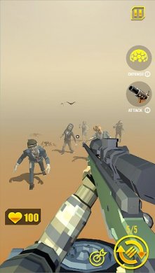 zombie shooter: shooting games 1.0.6 скриншот 2