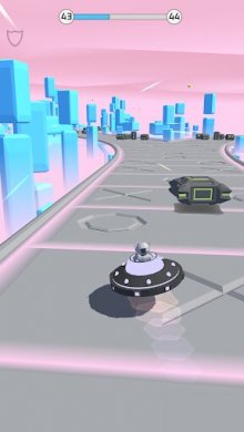 Bob's Cloud Race: Casual low poly game [ВЗЛОМ: покупки] 1.050.00 скриншот 5