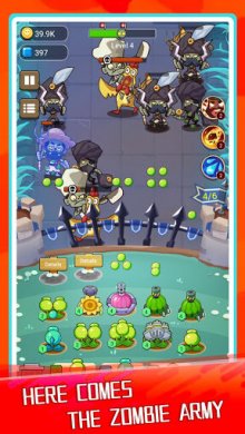 Plants Tower VS. Zombies Game 1.0 скриншот 7