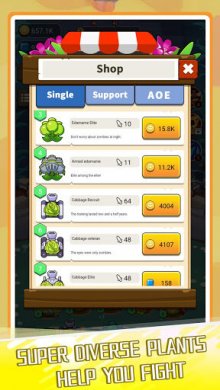 Plants Tower VS. Zombies Game 1.0 скриншот 8