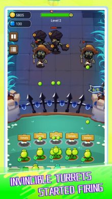 Plants Tower VS. Zombies Game 1.0 скриншот 5