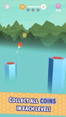 Прыгающая птичка! Прыгалка-платформер [ВЗЛОМ: деньги] 1.42 скриншот 4