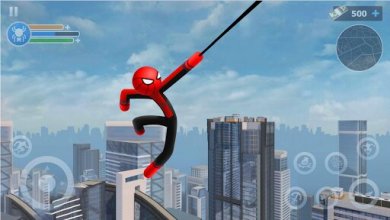 Spider Stickman Rope: Vegas Crime City Hero 1.0.11 скриншот 1