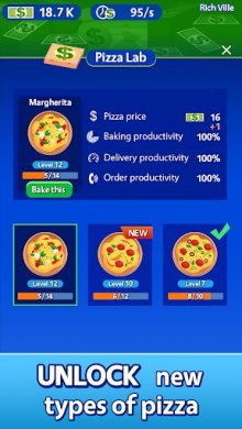 Беззаботный магнат империи пиццы - Доставка пиццы [ВЗЛОМ: деньги/золото] 1.1.20 скриншот 5