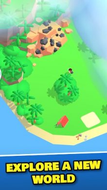 Idle Explorer 3D (МОД, много денег) скриншот 1