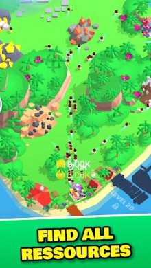 Idle Explorer 3D (МОД, много денег) скриншот 4