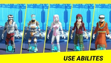 Cyber Fortress: Cyberpunk Battle Royale Frag Squad (МОД, много денег) скриншот 4