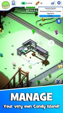 Lazy Sweet Tycoon - Premium Idle Strategy Clicker (МОД, много денег) скриншот 1