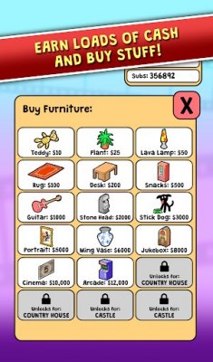 Stickman Tuber Tycoon - Tube Star Idle Clicker №5