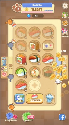 Merger Sushi screenshot №1